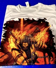Mortal Kombat 1 ( Sub-Zero ,Scorpion , MK1 ) Shirt .