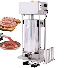 10 L/15.4 LB Sausage Stuffer Machine 10 Speed Vertical Sausage Maker