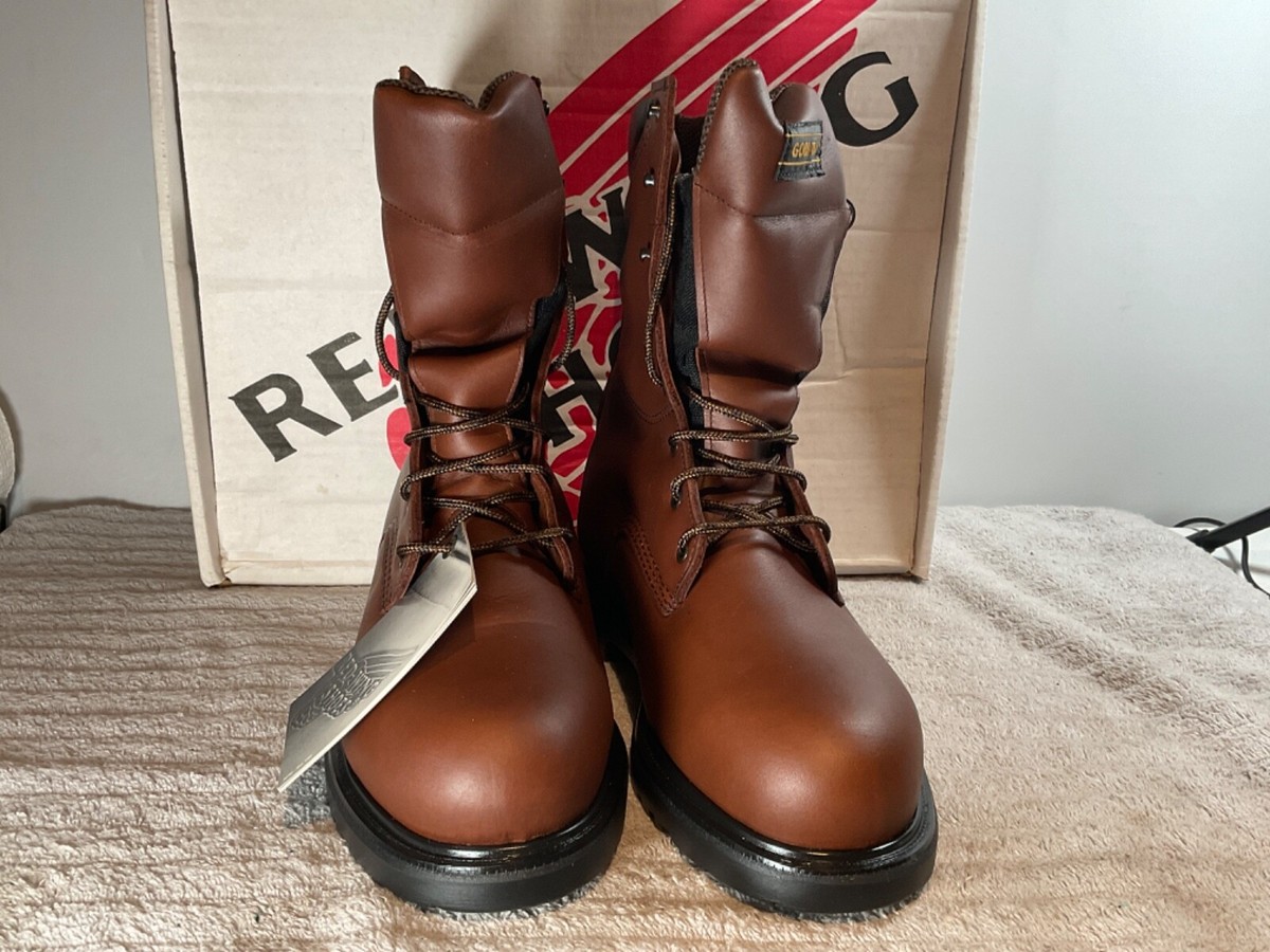 NOS Red Wing 2229 10” Steel Toe Gore-Tex Lined Work Boots  display picture 1