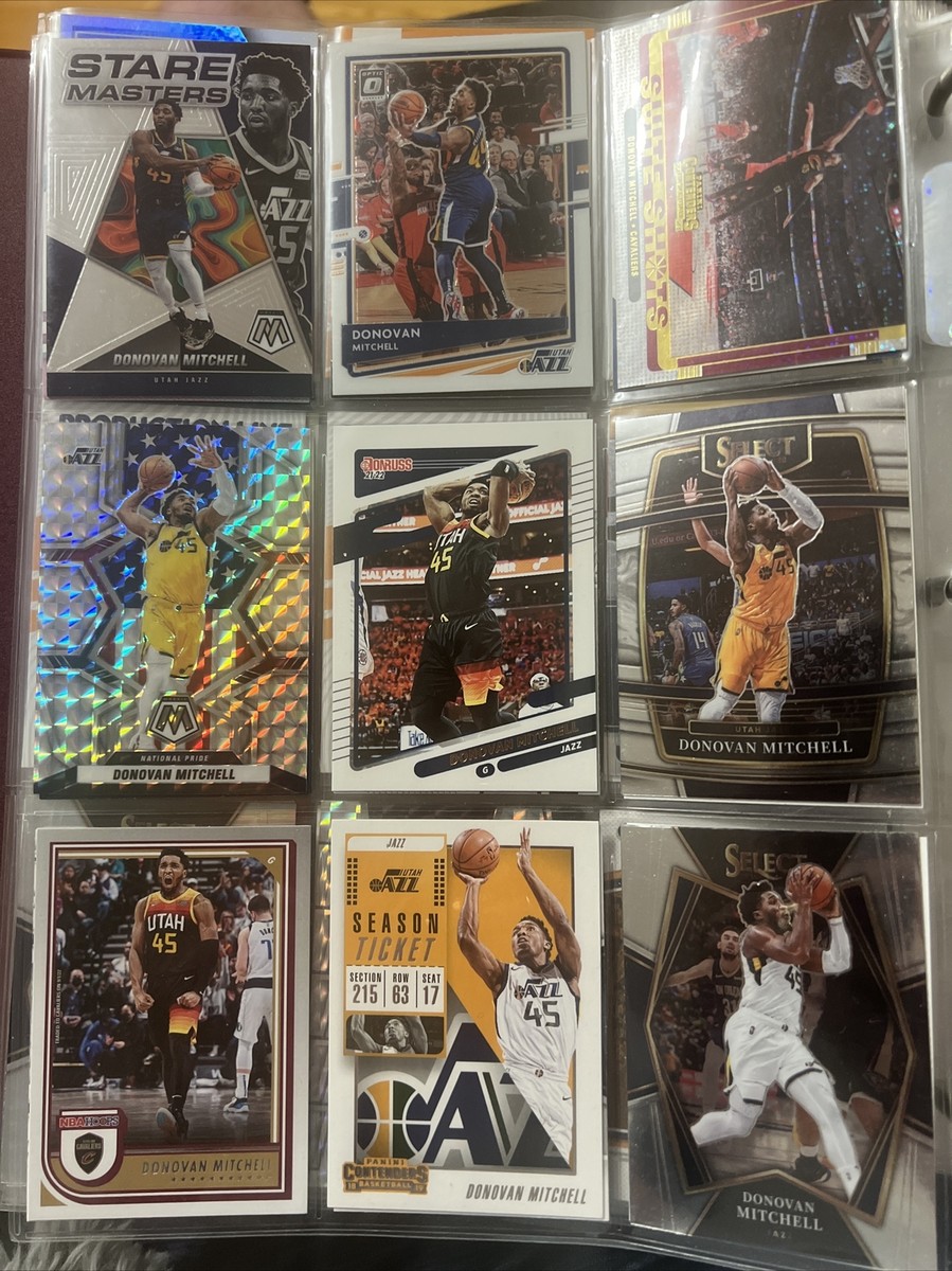 Donovan Mitchell ルーキーカード　9枚セット 9 Card Lot Donovan Mitchell Utah Jazz, Cleveland Cavaliers