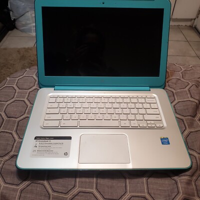 HP Chromebook 14 14in. (16GB, Intel Celeron, 1.4GHz, 4GB) Chromebook - White...