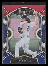 2021 Panini Select Dustin May Concourse #25 Tri-Color Prizm