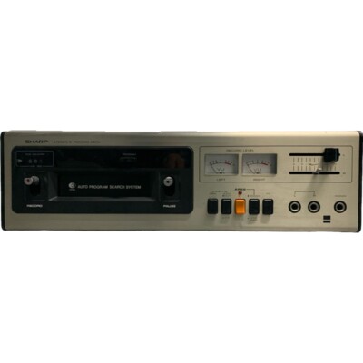 Sharp RT-821U 8track Player For Parts- Does not power on.