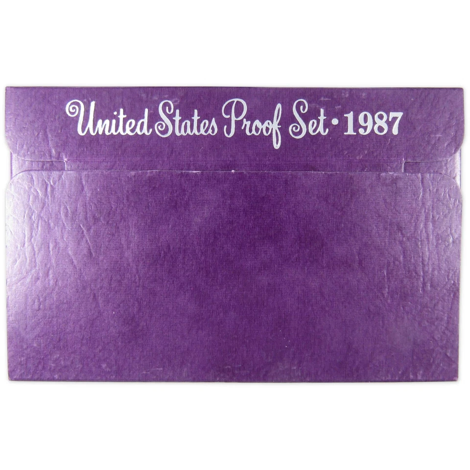 1987 Clad Proof Set U.S. Mint Original Government Packaging OGP - Image 4 of 4