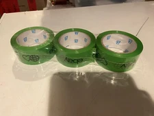 2" x 75 yards Official eBay Branded Packaging Tape 6 ROLLS NEW GREEN