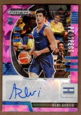 2020-21 Panini Prizm Draft Picks Prospect Autographs Pink Ice Deni Avdija