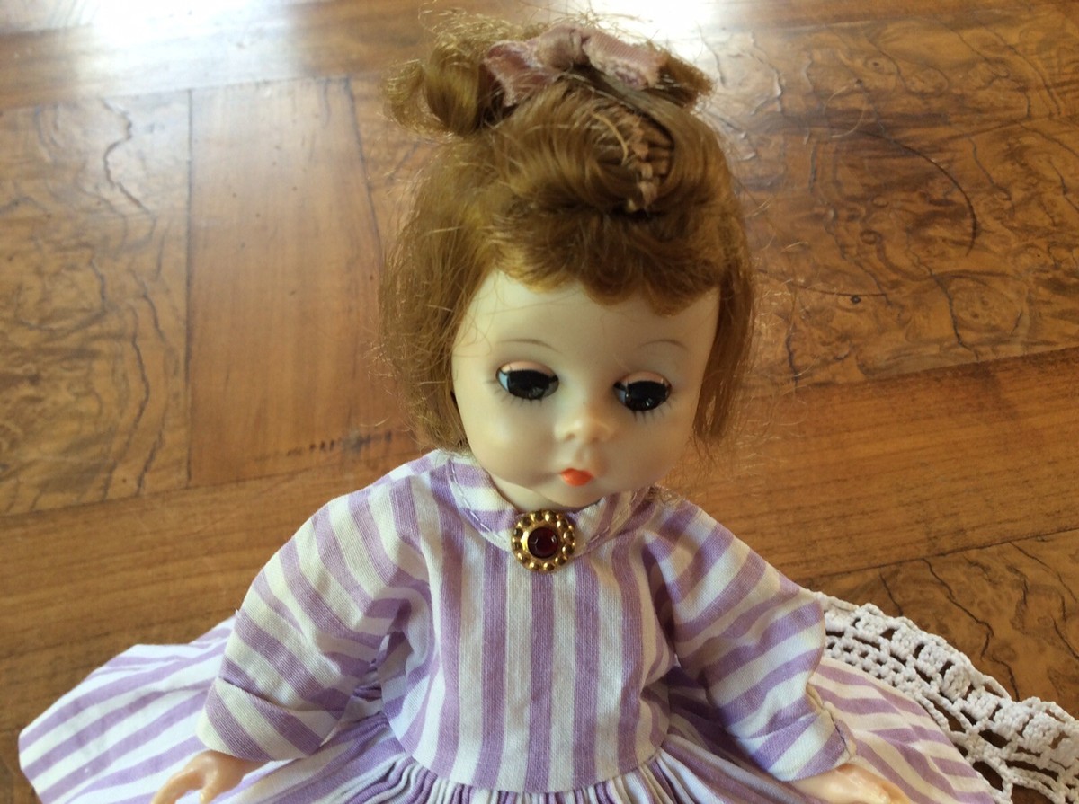 Poupée vintage MADAME ALEXANDER / Petites femmes / Meg / RESTRUNG / 20 cm - France