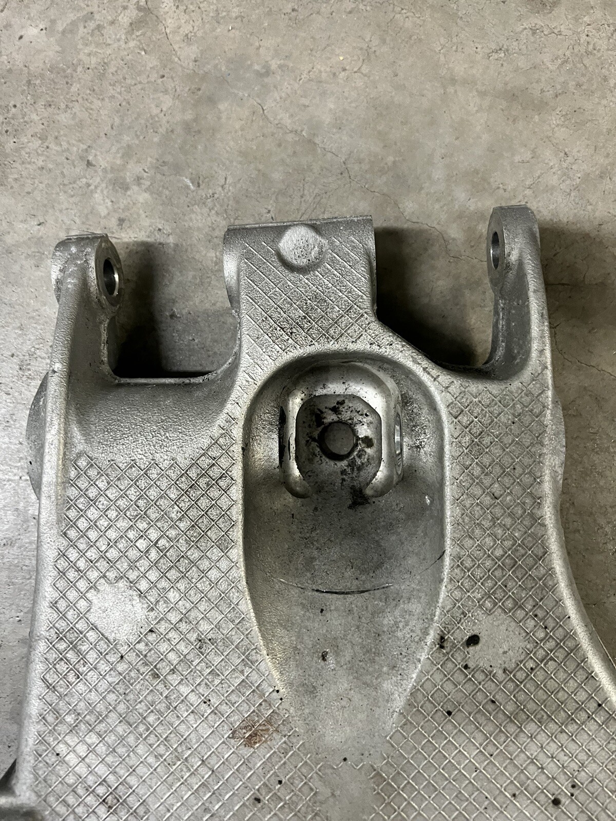 2019 Ferrari Portofino OEM PASSENGER REAR LOWER CONTROL ARM; PART# 329244