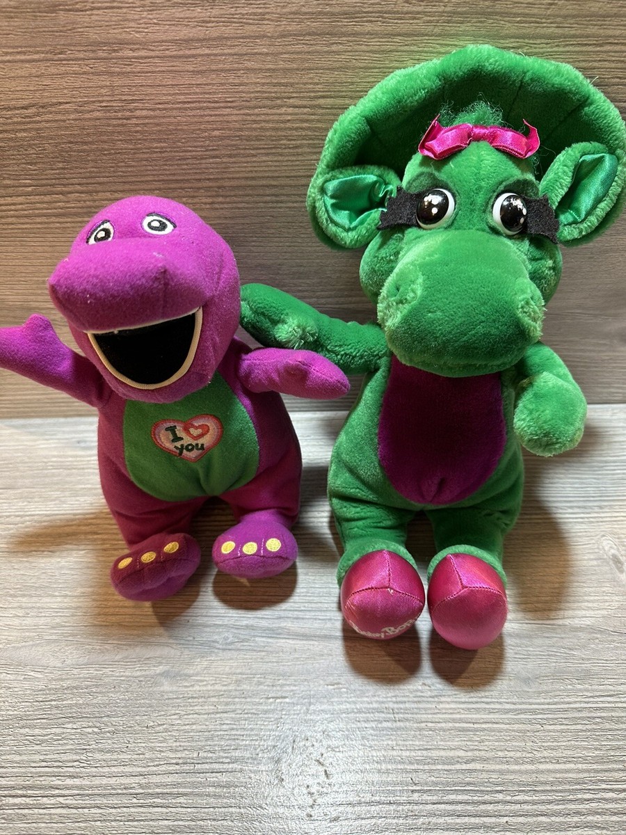 Barney ぬいぐるみ L@@K ** Barney Plush 7.5