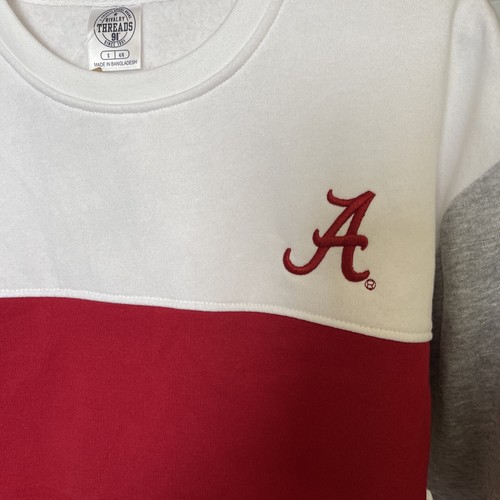 NCAA Alabama Crimson Tide Damen Colorblock Crew Sweatshirt - S - Bild 3 von 8