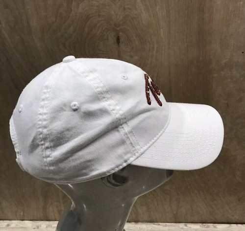 Texas Adjustable Baseball StrapBack Womens Hat Cap White - Picture 4 of 6