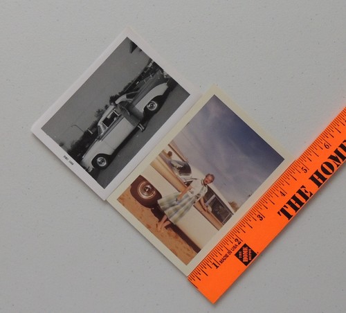 1956 Ford Lot of 4 Photos w/ One Car Owner Throughout Couple of Years 59' & 60' - Picture 7 of 7