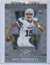 DAK PRESCOTT 2016 PRIZM MINT ROOKIE CARD DALLAS COWBOYS