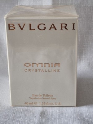 Sealed Bvlgari Omnia Crystalline Eau de Toilette Spray 40 ml 1.35 oz Free Ship