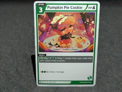 Pumpkin Pie BS01-071 R cookie run NM