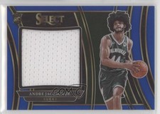 2023 Panini Select Jumbo Rookie Swatches Blue Prizm 69/75 Andre Jackson Jr 11es