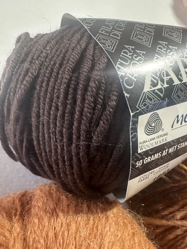 Lot of 5 Yarn NICE Balls Mix Color Zara, K&C Unknown. FALL WINTER COLORS. image 16