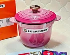 Le Creuset Cocotte Every Rice Pot 18cm 2.25qt BERRY PINK Copper knob Cast Iron