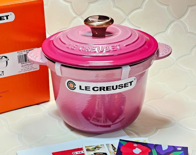 Le Creuset Cocotte Every Rice Pot 18cm 2.25qt BERRY PINK Copper