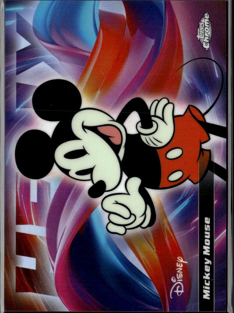 Mickey Mouse 2026 Topps Disney Chrome Helix CASE HIT SSP #HX-1