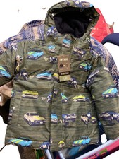 3N NWT Size 2T Boys The Children's Place 3 in 1 MUSCLE CARS Hooded Winter Jacket