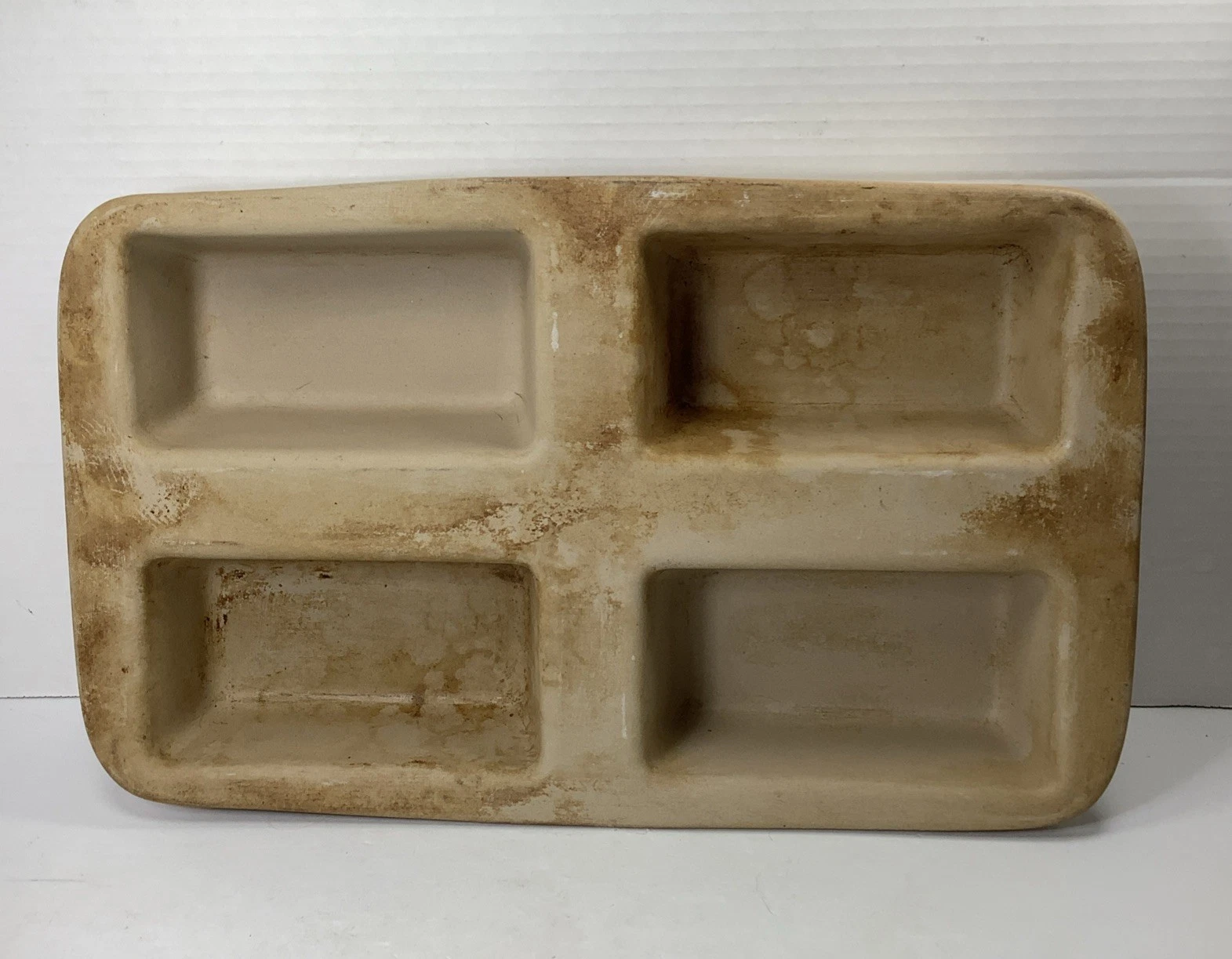 Pampered Chef Stone Mini Loaf Pan 1418 Bread Pan