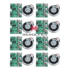 1-10pcs 100S Greeting Card DIY Recordable Voice Chip Music Box Sound Module