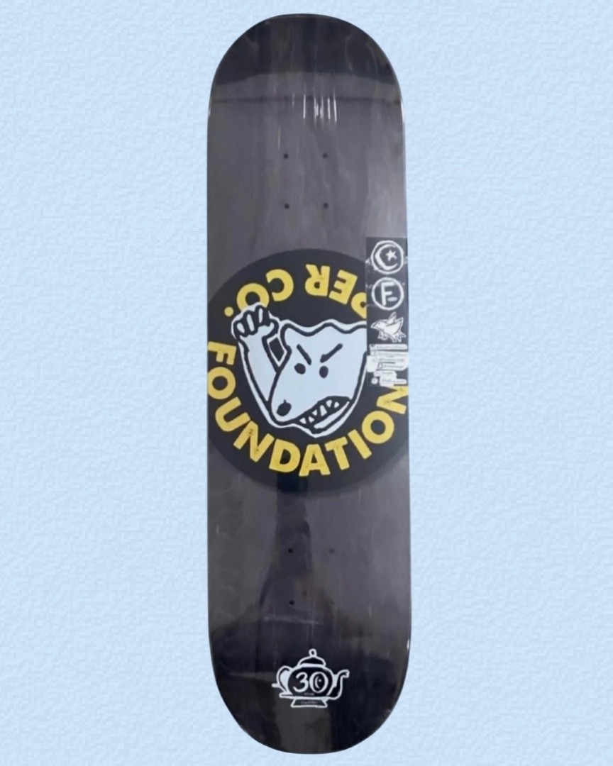 RARE Foundation 30 Years Anniversary GDL Team NOS 8.4 Skateboard Deck