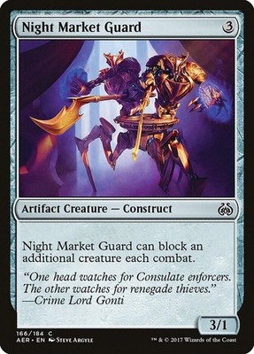 Night Market Guard Aether Revolt 166 LP