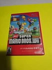 New Super Mario Bros. Wii (Nintendo Wii, 2009)-MINT DISC-FREE SHIPPING