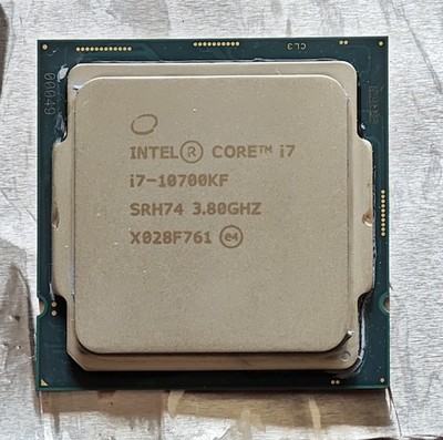 Intel Core i7-10700KF 3,80 GHz, LGA 1200, Octa-Core Prozessor  mit  Wasserküller