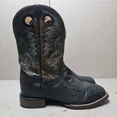 DAN POST BOOTS HERREN LEDER WESTERN COWBOYSTIEFEL GRAU UK10,5 US11,5 EU44,5