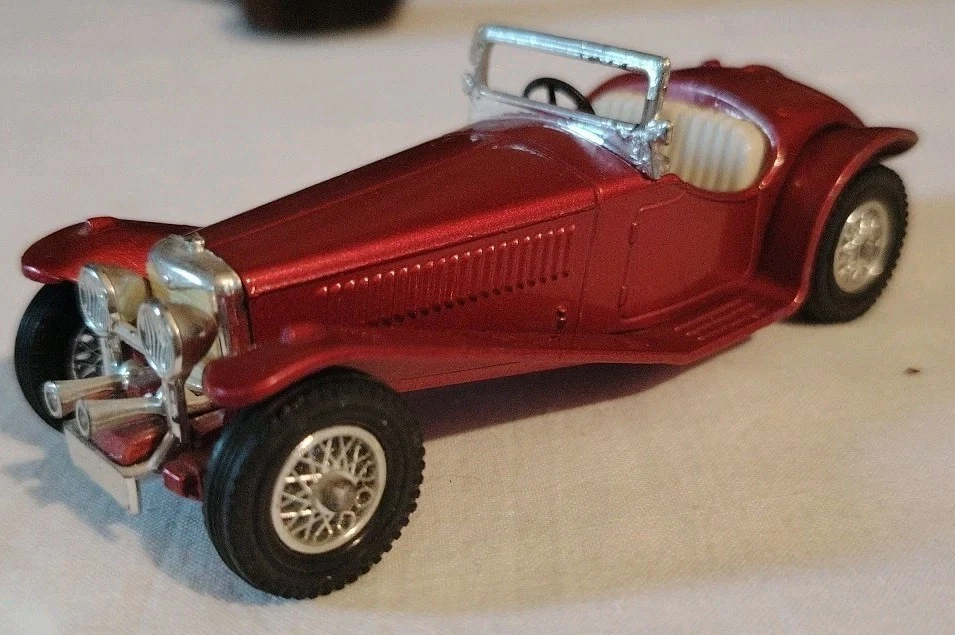 LESNEY MATCHBOX - Modellino RILEY M.P.H.(1934) N°Y-3 Rosso -Anno 1973 - 10 Cm - Immagine 2 di 4