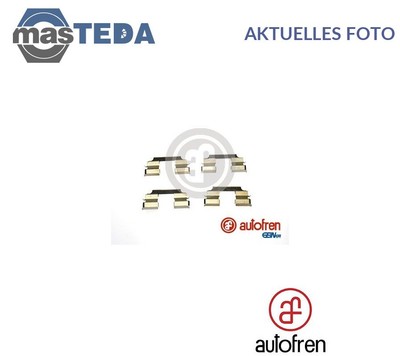 D42867A ZUBEHÖR-SATZ BREMSBELÄGE VORNE AUTOFREN SEINSA FÜR VAUXHALL AGILA II