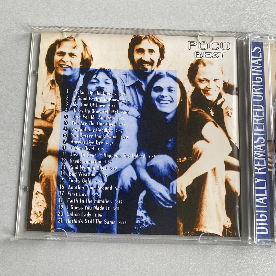 CD Poco - BEST Of Greatest Hits -21 Songs Zounds Top Klang Remastered Fools Gold - Bild 4 von 4