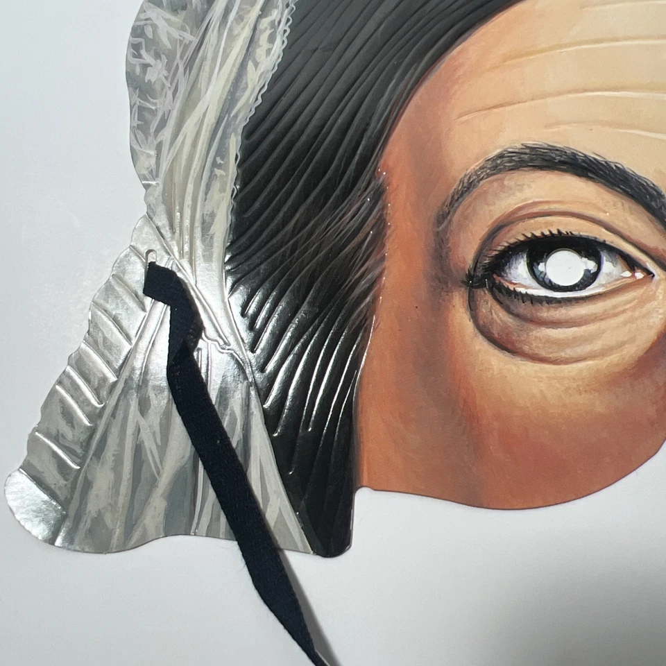 Queen Victoria Paper Mask 1999 David McAllister Pub by Mamelok Press Costume - Image 3 of 4