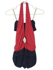 Designs for Dance Black and Red Dance Costume Adult Medium
