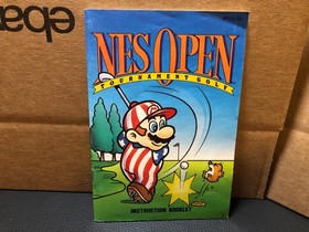 NES OPEN TOURNAMENT GOLF GAME CIB