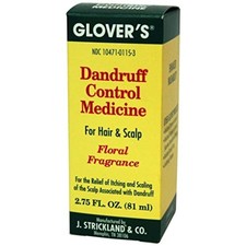 Glover's Dandruff Control Medicine Floral Fragrance, 2.75 Fl Oz Pack of 1