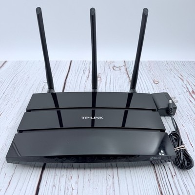 TP-Link N600 Wireless Dual Band Gigabit ADSL2+ Modem Router TD-W8980 Black