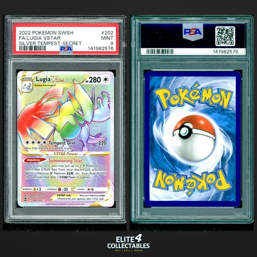 Lugia VSTAR 202/195  - PSA 9 (Silver Tempest)