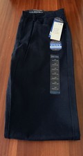 Nautica Navy Blue Pants Size 14 Year Boy Regular School Uniform Adjustable Waist