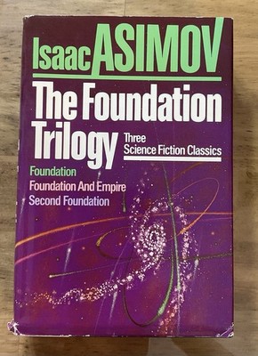 Isaac Asimov the Foundation Trilogy (1982, Hardcover) Book Club Edition