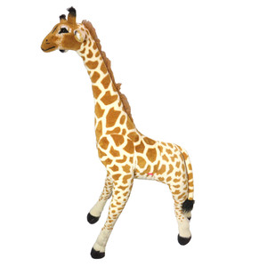 Melissa and Doug Giant Giraffe Lifelike Plush Stuffed Animal 4ft Tall Adjustable