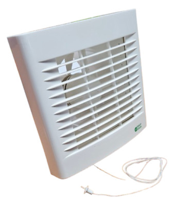 Dunstabzugshaube mit Zugschnur & automatischen Rollläden für Küchenwand - Airvent 435103