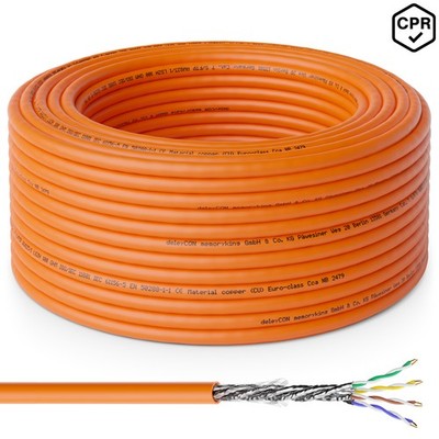 20m CAT 7 Verlegekabel S/FTP Netzwerkkabel LAN Netzwerk Kabel 10Gbit 1000MHz