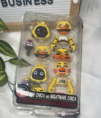   Funko Snaps Five Nights at Freddy's 2 pc SET Toy Chica and Nightmare Chica  