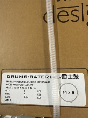 #ad #ad Mapex Black Panther Design Lab Cherry Bomb Snare 14” X 6” $575.00