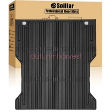 Rear Trunk Bed Mat Cargo Liner 5FT TPE For 2024-2026 Toyota Tacoma Waterproof