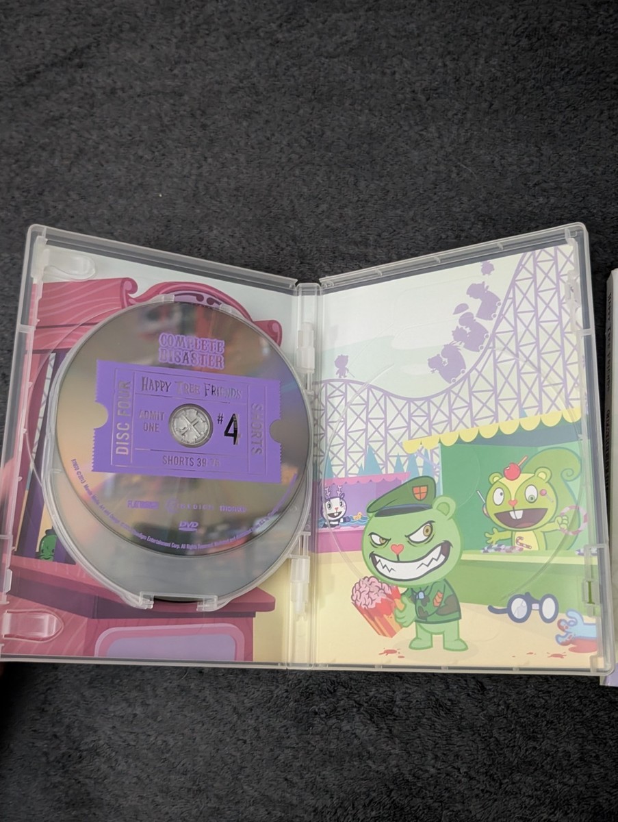 Happy Tree Friends: Complete Disaster (DVD, 2013, 4-Disc Set) for